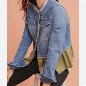 Pilcro and the Letterpress | Jean jacket Anthropologie
